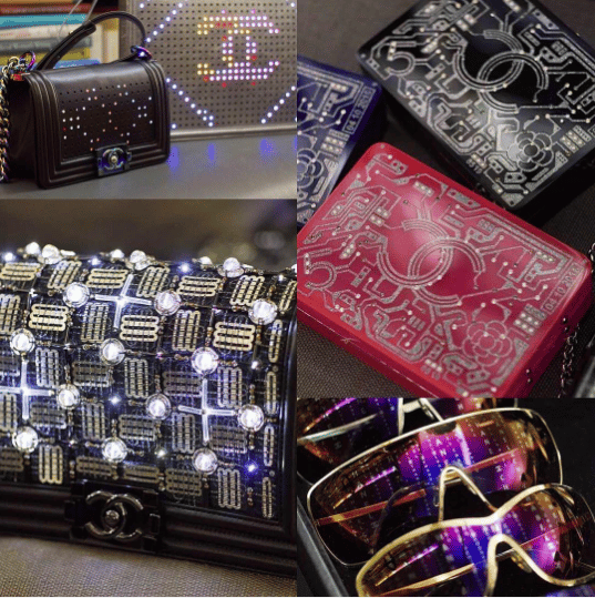 Chanel Boy bag embellished with LED lights from the Spring-Summer 2017  collection #Chanel #SS17 #pressdays @chanelofficial - Vidéo Dailymotion