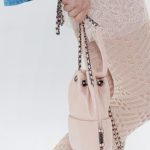 Chanel Light Pink Drawstring Bag - Spring 2017