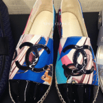 Chanel Multicolor Cuba Print Espadrilles