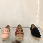 Chanel Tweed and Velvet Espadrilles