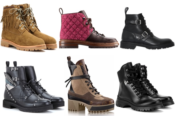 stylish combat boots