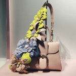 Delvaux Beige Brillant Bag with Floral Embellished Strap - Spring 2017