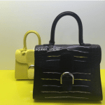 Delvaux Black and Yellow Alligator Brillant Bags - Spring 2017