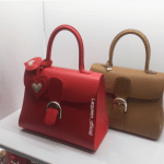 Delvaux Red and Tan Brillant Bags - Spring 2017