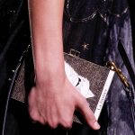 Dior White/Gold Embellished La Justice Minaudiere Bag - Spring 2017