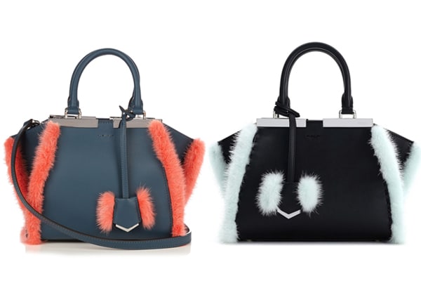 Fendi Fur Trim Bags