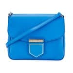 Givenchy Blue Leather Nobile Small Shoulder Bag