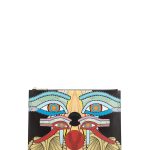 Givenchy Multicolor Egyptian Four Eyes Medium Flat Pouch Bag