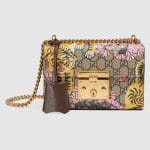 Gucci GG Supreme Bengal Print Padlock Small Shoulder Bag