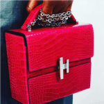 Hermes Red Crocodile Cinetic d'Hermes Bag - Spring 2017