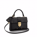 Louis Vuitton Black Epi One Handle Flap Bag