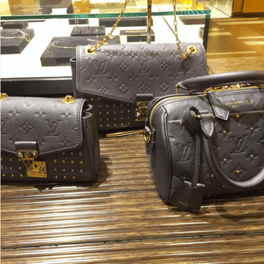 Louis Vuitton Studded Monogram Empreinte Bag Collection - Spotted