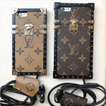 Louis Vuitton Monogram Reverse and Monogram Canvas Petite Malle iPhone Cases