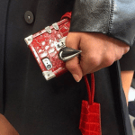 Louis Vuitton Red Crocodile Petite Malle iPhone Case