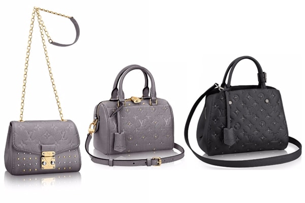 Louis Vuitton Studded Monogram Empreinte Bag Collection - Spotted Fashion