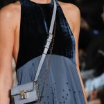 Valentino Blue Mini Studded Flap and Blue Mini Lipstick Holder Bags - Spring 2017