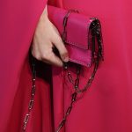 Valentino Fuchsia Pink Studded Flap Bag - Spring 2017