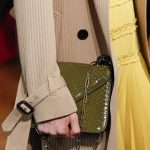 Valentino Olive Green Python Flap Bag - Spring 2017