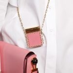 Valentino Pink Flap and Mini Lipstick Holder Bags - Spring 2017