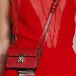 Valentino Red Mini Studded Flap and Mini Lipstick Holder Bags - Spring 2017
