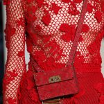Valentino Red Mini Studded Flap and Red/Pink Mini Lipstick Holder Bags - Spring 2017