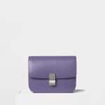 Celine Amethyst Box Calfskin Medium Classic Box Bag