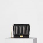 Celine Black Small Quilted Shoulder Bag