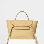 Celine Cream Grained Calfskin Mini Belt Bag