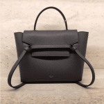 Celine Grey Grained Calfskin Micro Belt Bag 2