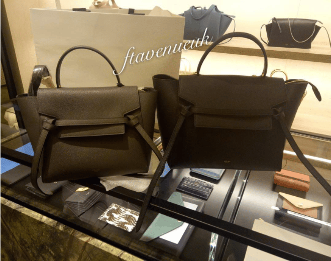 Celine Micro and Mini Belt Bags