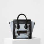 Celine Mineral Lizard Nano Luggage Bag