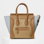 Celine Mineral Multicolor Natural Calfskin Micro Luggage Bag