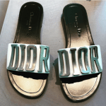 Dior Black Slip-ons