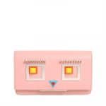 Fendi Light Pink Hypnoteyes Small Leather with Chain Strap Bag