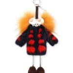 Fendi Navy/Red/Yellow Mink Hypnoteyes Girl Charm