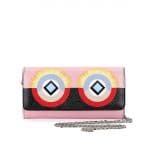 Fendi Pink/Black Hypnoteyes Wallet-On-Chain Bag