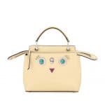 Fendi Yellow Hypnoteyes Small Dotcom Bag