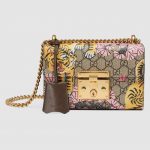 Gucci Bengal Print Padlock Small Shoulder Bag