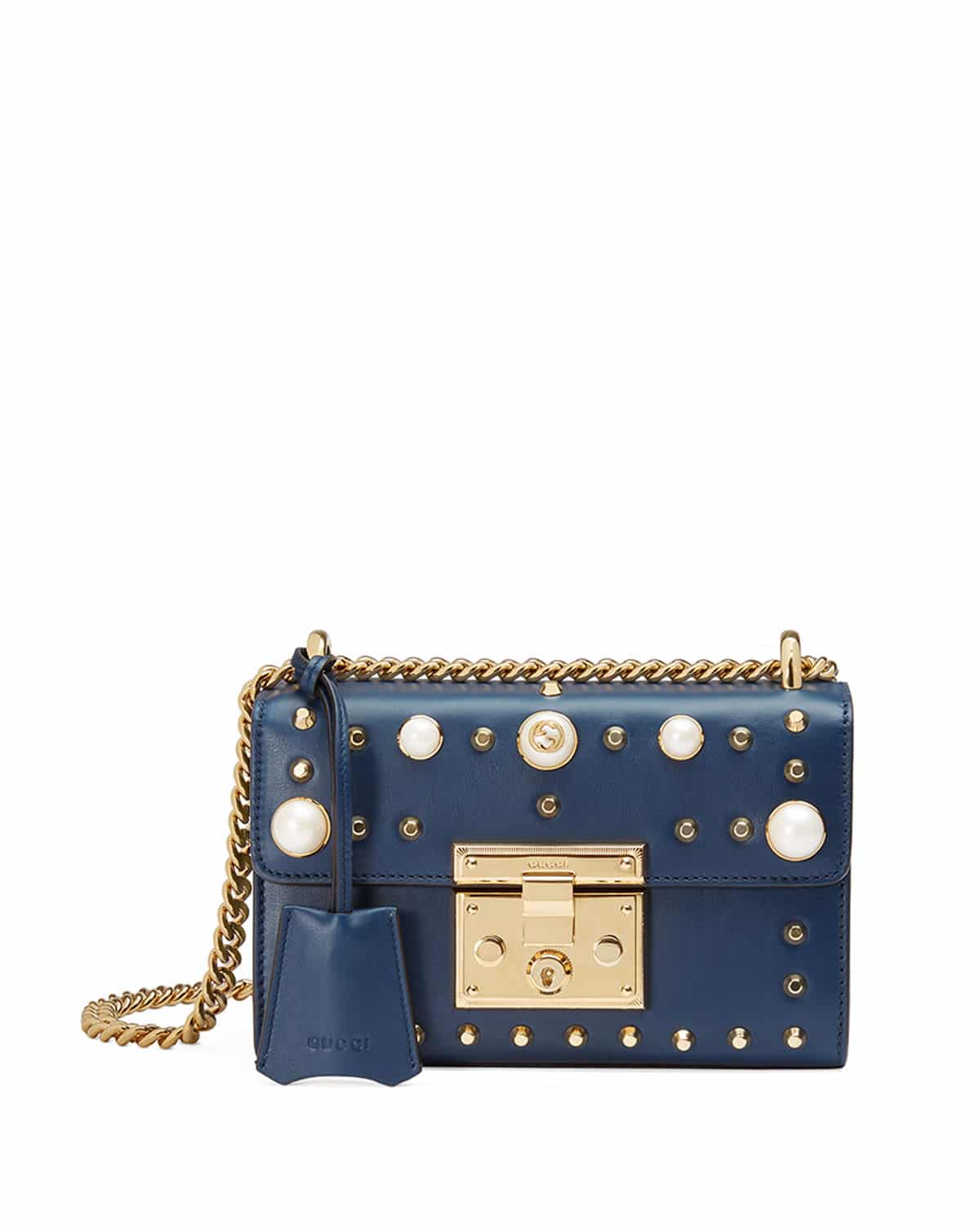 gucci padlock blue