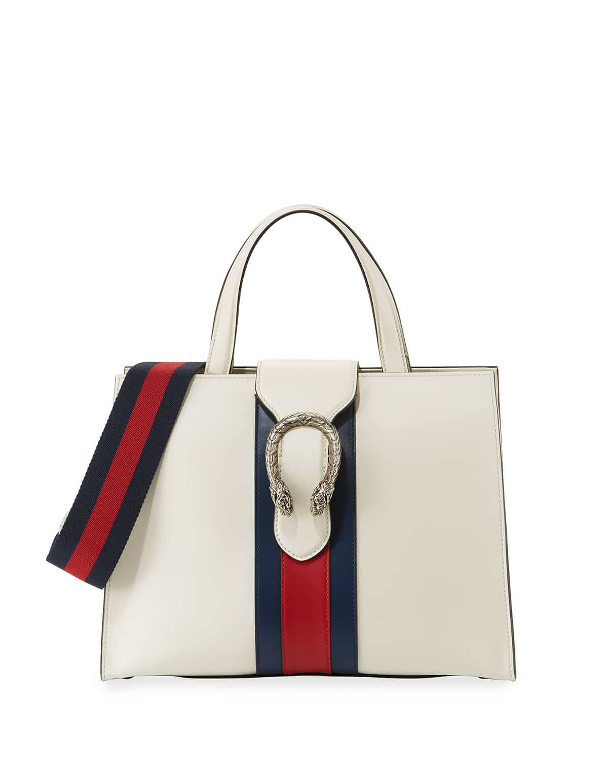 gucci white tote