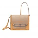 Hermes Biscuit/Straw/Curry Roulis 23 Bag