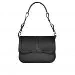 Hermes Black Epsom/Swift Calfskin Harnais Bag