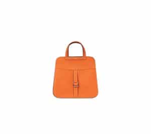 Hermes Orange Halzan 22 Bag