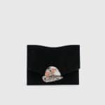 Proenza Schouler Black Small Curl Clutch Bag