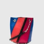 Proenza Schouler Memphis Blue/Magenta/Geranium Mini Hex Bucket Bag