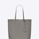 Saint Laurent Pearl Grey Medium Shopping Tote Bag