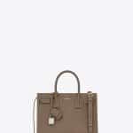 Saint Laurent Taupe Baby Sac De Jour Bag