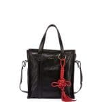 Balenciaga Black/Red Bazar Chinese New Year Small Tote Bag