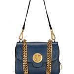 Chloe Denim Blue Medium Mily Shoulder Bag