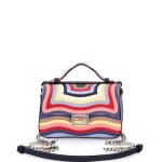 Fendi Multicolor Hypnotic Micro Double Baguette Bag